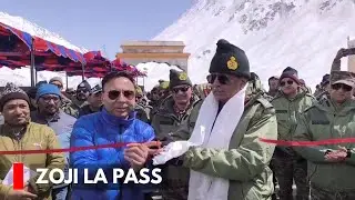 BRO Reopens Strategic Zoji la Pass in Record 33 Days