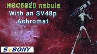 Deepsky astrophotography with Svbony SV48p 90mm ~ Narrowband imaging