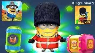 Kings Guard Minion Rush Maxed Rank 40 fullscreen gameplay walkthrough ios android #minionrush