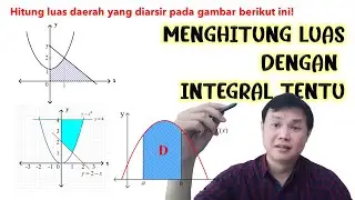 Aplikasi Integral Tentu Untuk Menghitung Luas Daerah di Antara 2 Kurva