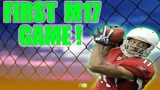 MY FIRST GAME OF MADDEN 17! - MADDEN 17 ULTIMATE TEAM