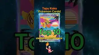 Top 10 EXPENSIVE TAPU KOKO cards 👀 #shorts #top10 #paradoxrift