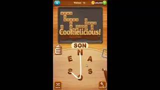 WordCookies Cross Walnut Pack Level 12 Answers