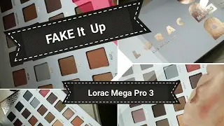 Подделка - Lorac Mega Pro 3 AliExpress против настоящего