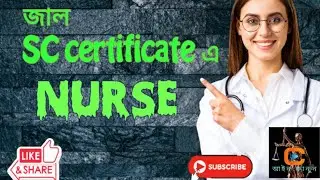 জাল SC CERTIFICATE এ নার্স। NURSE using False caste certificate