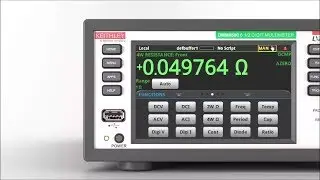 Keithley DMM6500 6&frac12; Digit Bench System Digital Multimeter Introduction