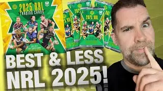 2025 NRL Trading Cards from Best & Less! | Opening 17 Packs! How Many Golds Can We Find?!
