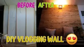 AMAZING PALETA PROJECT | CLASSIC VLOGGING WALL