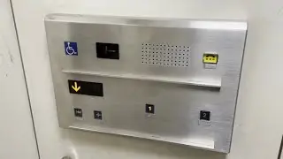 【チャイム】横浜駅西口ペデストリアンデッキの東芝エレベーター