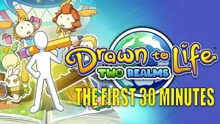 Drawn To Life: Two Realms - First 32 minutes | No Commentary Gameplay