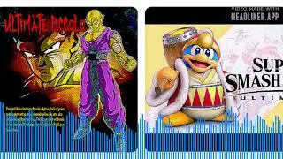 Dragon Ball FighterZ Piccolo's Theme VS Frozen Hillside (Kirby&acute;s Air Ride Super Smash Bros Brawl