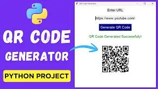 Build a QR Code Generator in Python using Tkinter