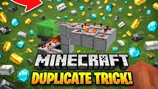 Duplicate trick in Minecraft Bedrock 1.21.1 #minecraft #duplicate 