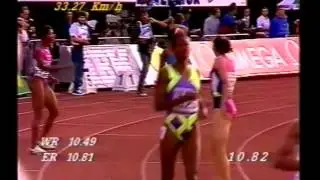 Women's 100m - Lausanne 1993