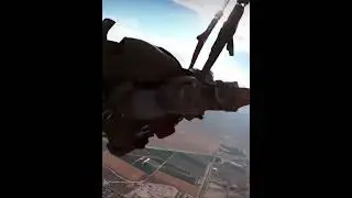 Newly graduated PJ conducting a Military Freefall #shorts #military #specialforces #sf #freefall