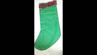 Christmas stocking 2026 that I made