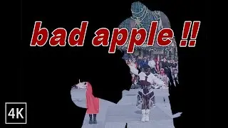 【踊ってみた】Bad Apple!! / Street Performance in Taiwan / 4k