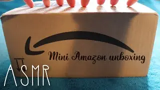 ASMR Amazon unboxing (🎧 soft spoken, LOTS of sleepy cardboard sounds)