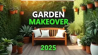 Tiny Backyard Garden Makeover | Small Garden Transformation