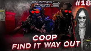 Coop Find it Way Out - ПЕРВЫЙ ХОРРОР В COUNTER-STRIKE 2 \Полное прохождение карты в CS от Bloodearth