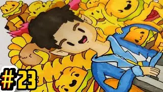 How i draw my character in Adventure time style ( Timelapse )