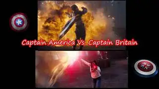 Captain America Vs Captain Britain whose from Doctor Strange in the Multiverse of Madness...