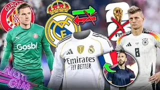 Madrid sin fichajes | Girona quiere a Ter Stegen | Kroos contra 'nuevo' Mundial | ¿Ramos a Francia?