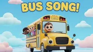 The Wheels on the Bus 🚍 | Fun Bus Song for Kids | LuluLemon Rhymes & Tales