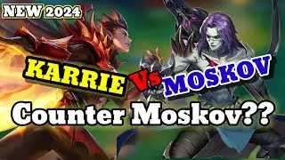 COUNTER MOSKOV PAKAI KARRIE!! AUTO WIN | Mobile Legends ID new Video 2024.