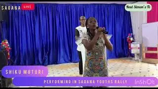 Kaba Kuririkanwo live performance at Sagana