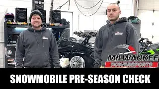 Snowmobile Pre season check | Milwaukee Power Sports!