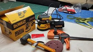 Распаковка и обзор лучшей эксцентриковой шлифовальной машины Dewalt DWE 6423.#автоателье