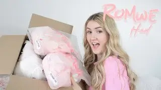 ROMWE HAUL 2021 - First Time Ordering Review + Discount Code!!| Claudia Greiner