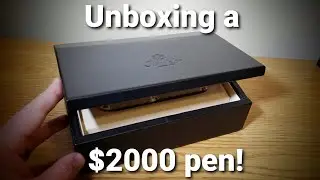 Pineider Matrix Fountain Pen: First Impressions of a Luxury Gold Nibbed Flex Pen