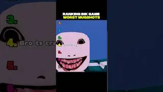 Ranking Roblox Ink Games Mugshots #shorts #inkgames