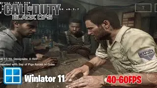 Winlator 11 🔵 Gameplay Call Of Duty: Black OPS (Windows) On Android 🔷iQOO neo 6 SD870+Setting🔥