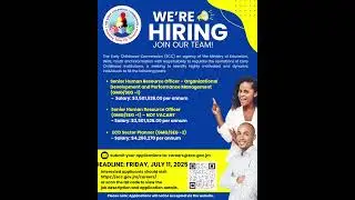 Join our vibrant team, we&rsquo;re hiring - July Jobs Listing