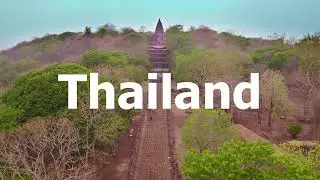 Phanom Rung Temple – Aerial Journey Over Thailand’s Ancient Khmer Sanctuary | 4K Drone Footage