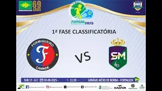 FORMIGUEIRO CANIND&Eacute; X SM | CAMPEONATO CEARENSE SUB-17