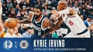 Kyrie Irving (15 Points) Highlights vs. Clippers | December 21, 2024