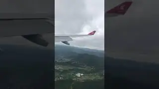Landing at Kathmandu from Turkey Istanbul Airbus A330/200