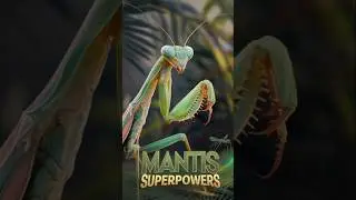 Mantis Superpowers: Nature&rsquo;s Tiny Warrior!  #shorts #nature #animals