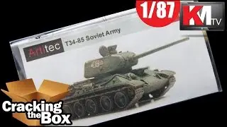 Artitec T34-85 Tank in HO Scale (1/87)
