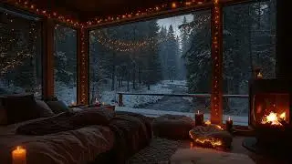 Frosty Evening Jazz ❄️ Smooth & Cozy Winter Jazz for Snowy Nights, Relax & Unwind