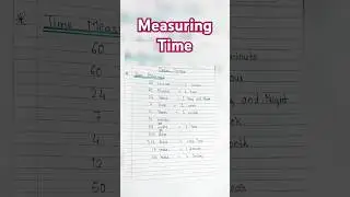 Time Measurement ✨⌛⌚| Maths | Seconds | Days | Minutes | Hours| Weeks| Months| Years#shortfeed#video