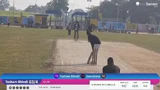 Samchana vs Tosham Bhindi live cricket match | ch.sube Singh memorial cup Dohka hariya live - ch.su