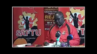 Labour dept sidelining our minimum wage representations &ndash; Saftu