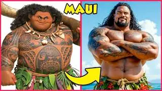 MOANA 2 CHARACTERS in REAL LIFE! (Complete Human Transformation) | ToonHumanize
