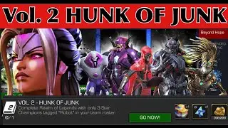 CARINA CHALLENGE | VOL. 2 | HUNK OF JUNK | Marvel Contest of Champions