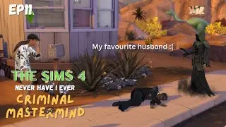 My husband dies & we fight Nancy (again) | The Sims 4: Never Have I Ever | Criminal Mastermind EP11